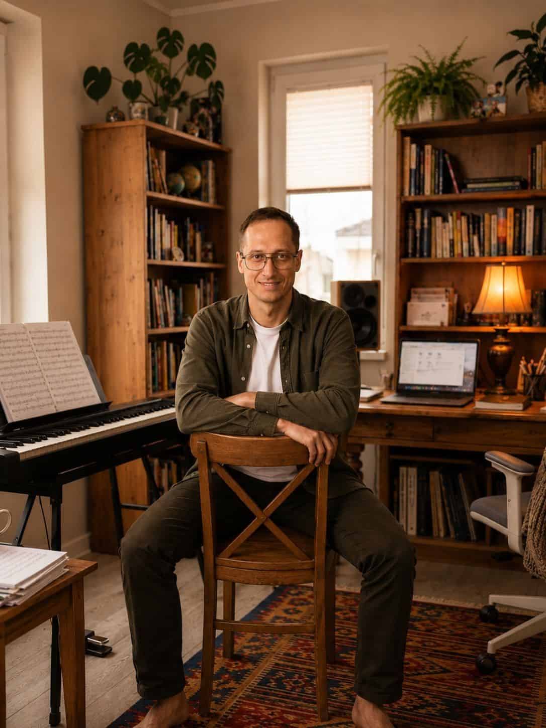 Daniel Kuk tworzy muzykę